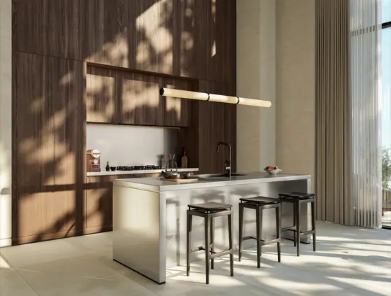 Kanso Loft kitchen — Sei Saadiyat by Aldar, Saadiyat Island Abu Dhabi