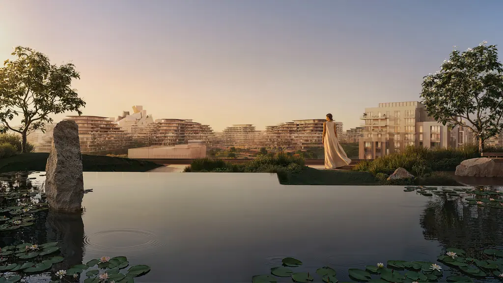 Zen Garden and Serenity Pool at Sei Saadiyat, Saadiyat Island, Abu Dhabi